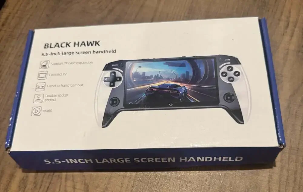 Black Hawk X9 5.5-Inch Handheld Retro Game Console